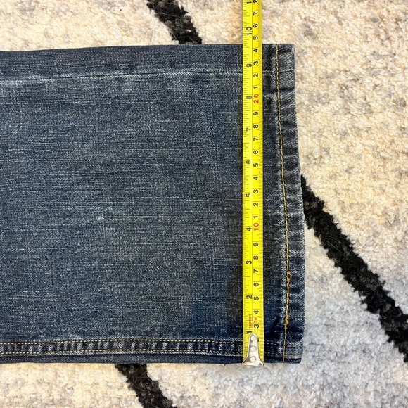 Levi’s 559 Relaxed Fit Jeans Zipper Fly Red Tag 36x30 Act 35x29 Blue Dark Wash D - Picture 8 of 9